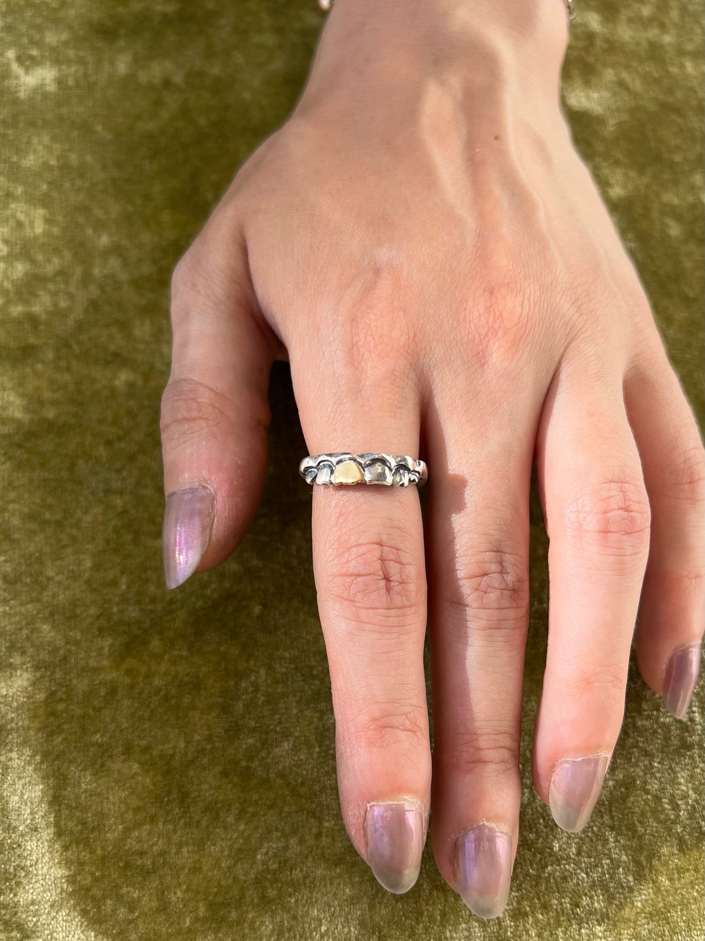Gold Tooth Chomp Ring