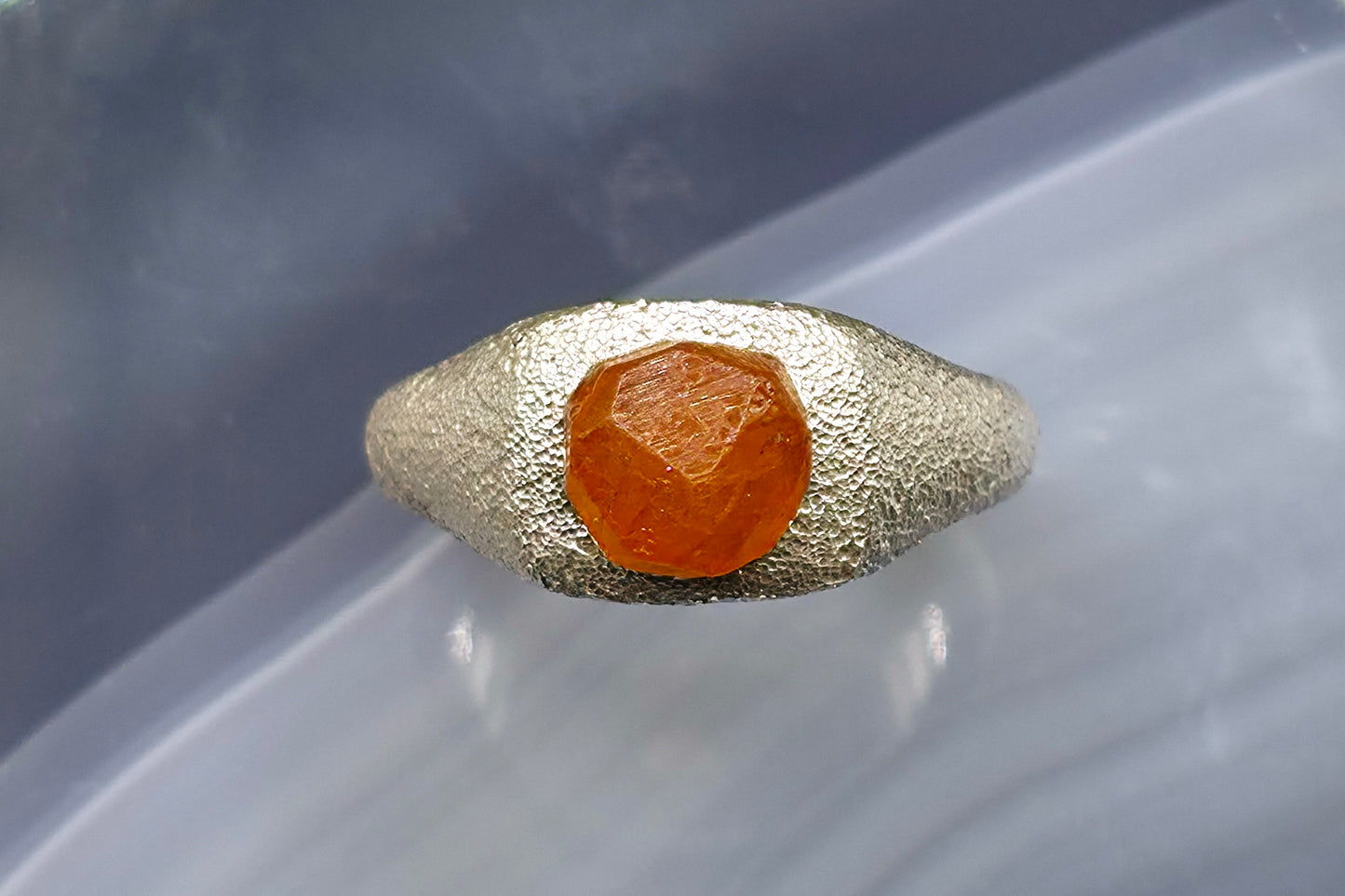 Spessartine Garnet Ring