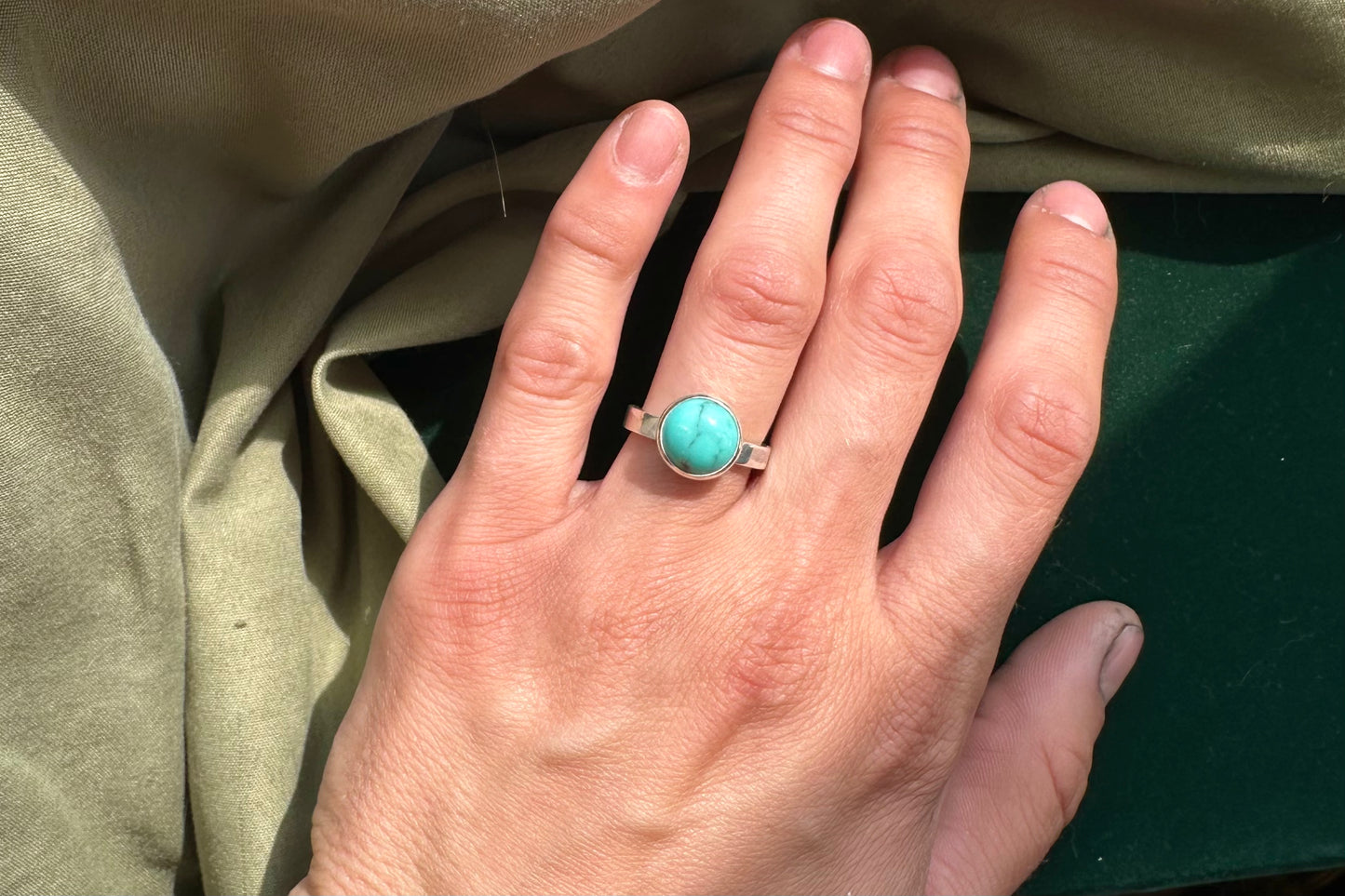 Turquoise Bubble Ring