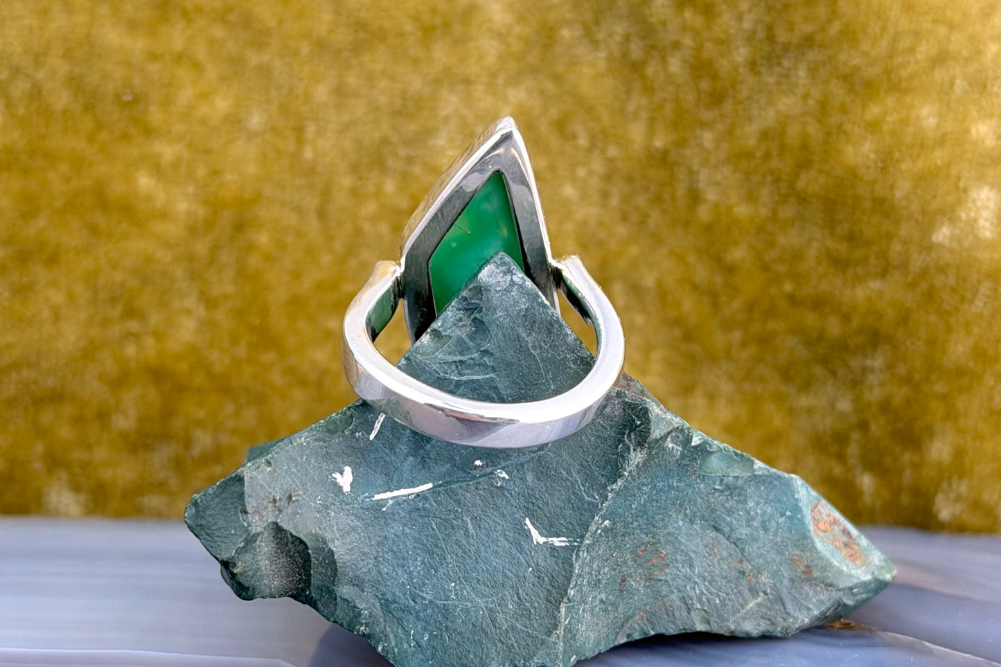 Chrysoprase Ring