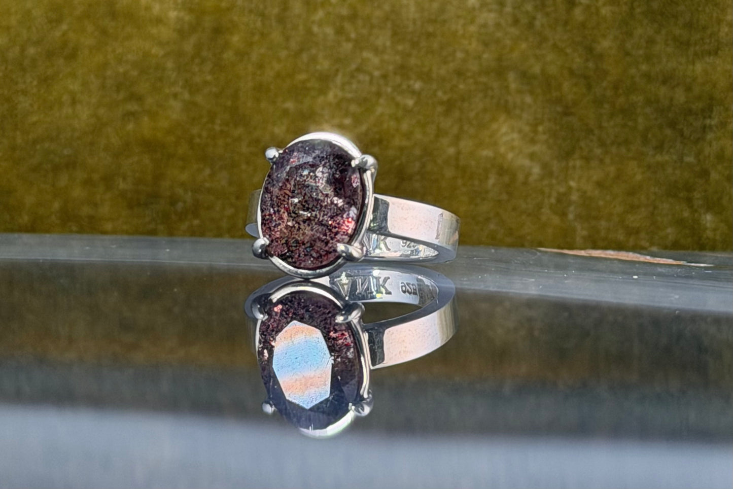 Super Seven Quartz Ring