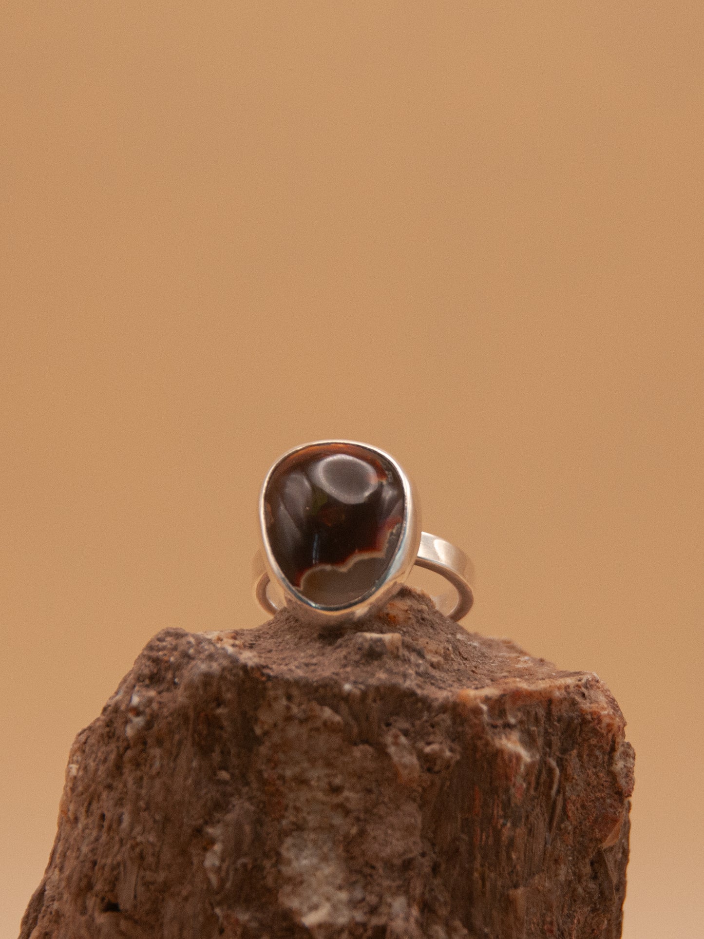 Fire Agate Ring