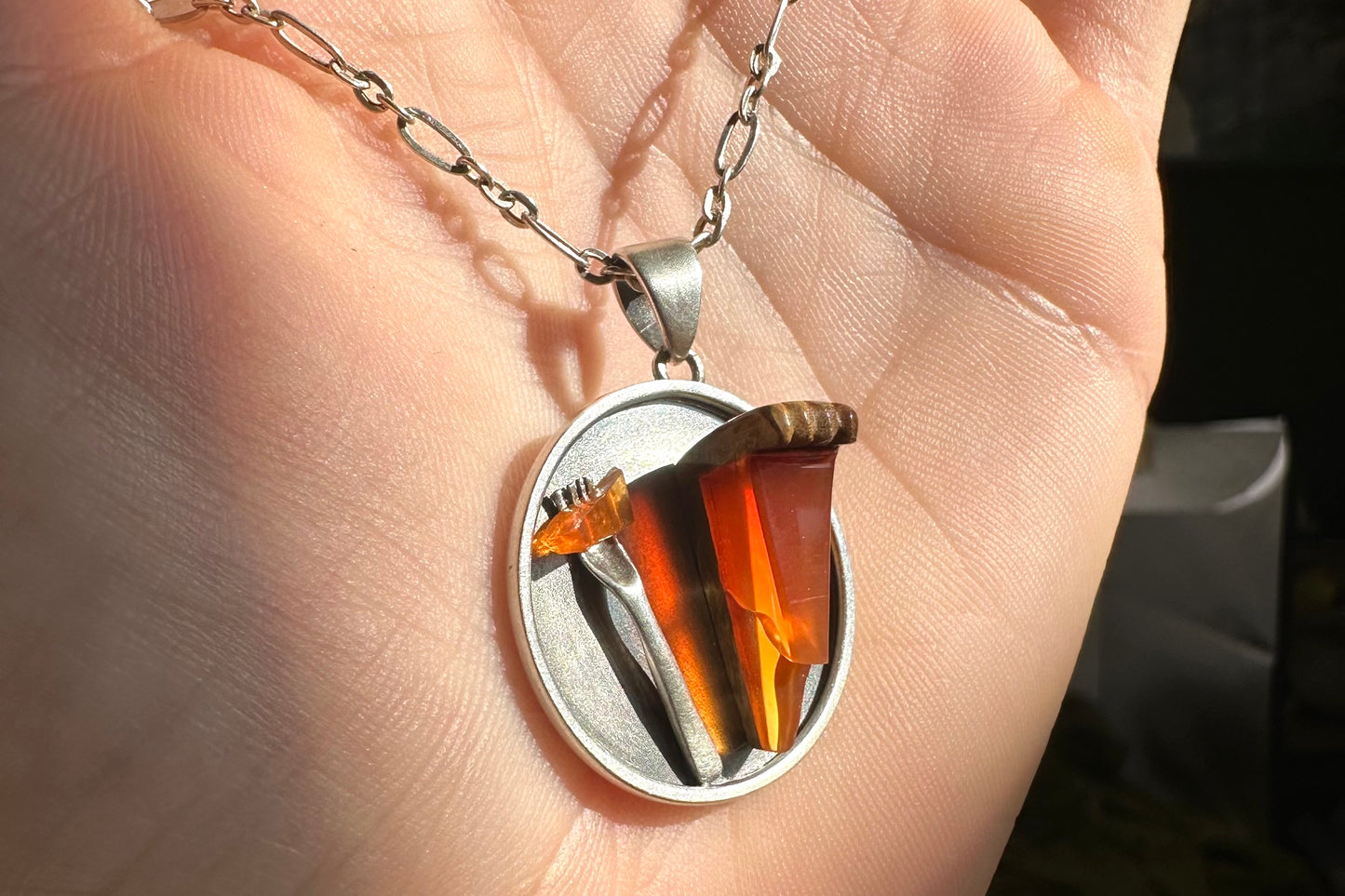 Bite-o-Pie Necklace
