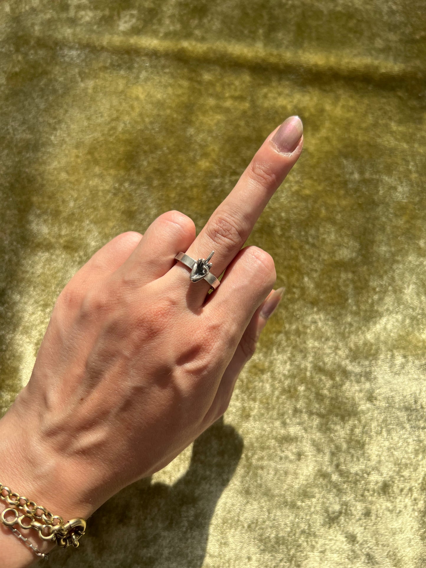 The Middle Finger Ring