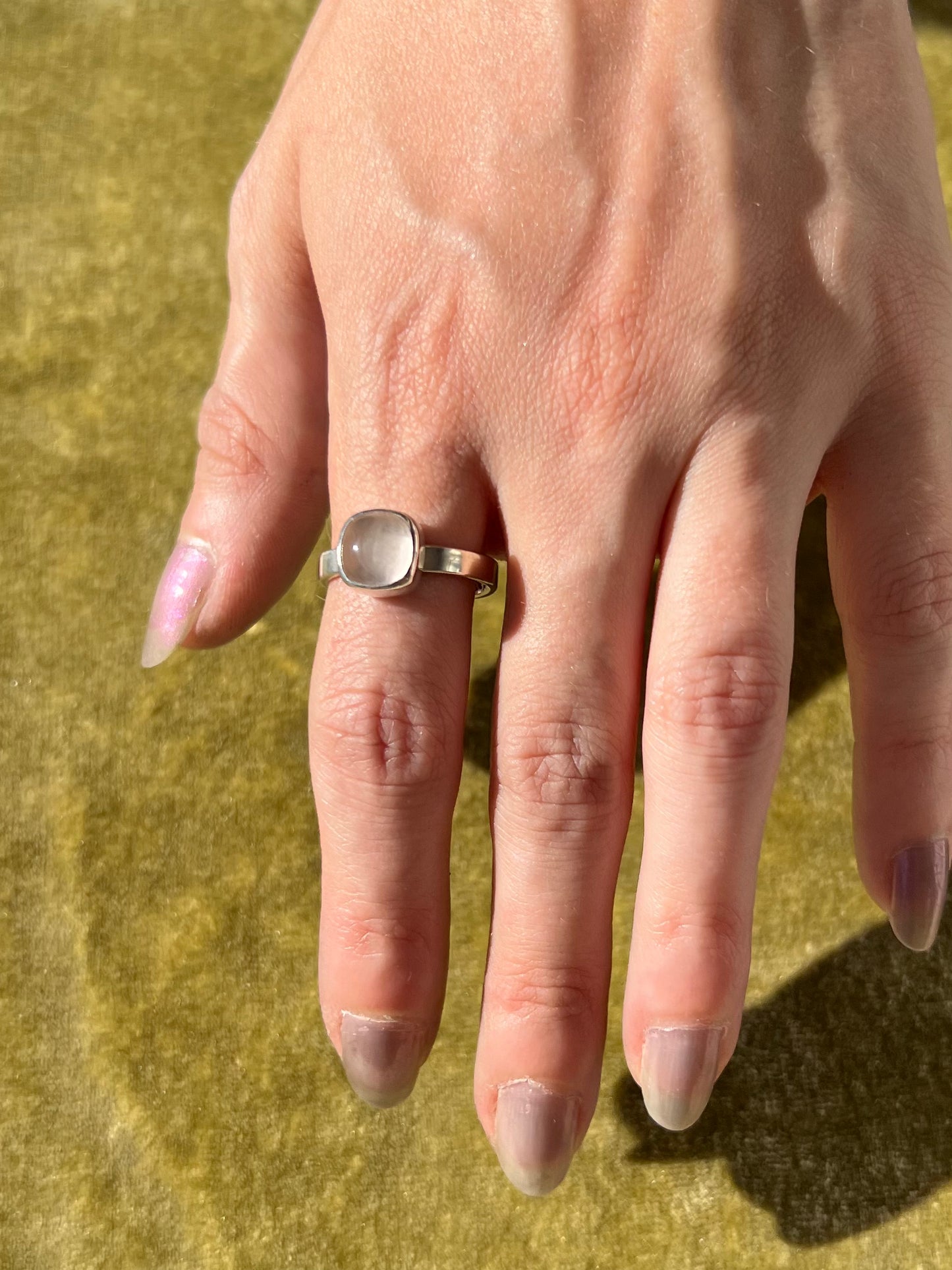Rose Quartz Ring