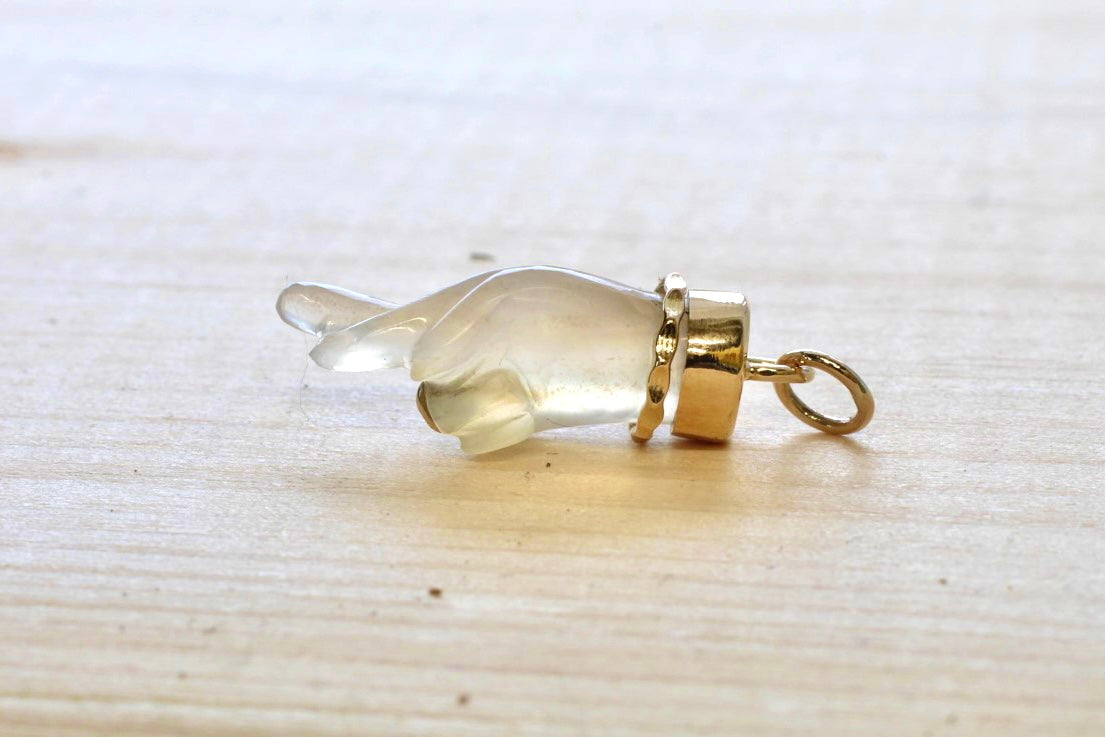 Fingers Crossed Necklace
