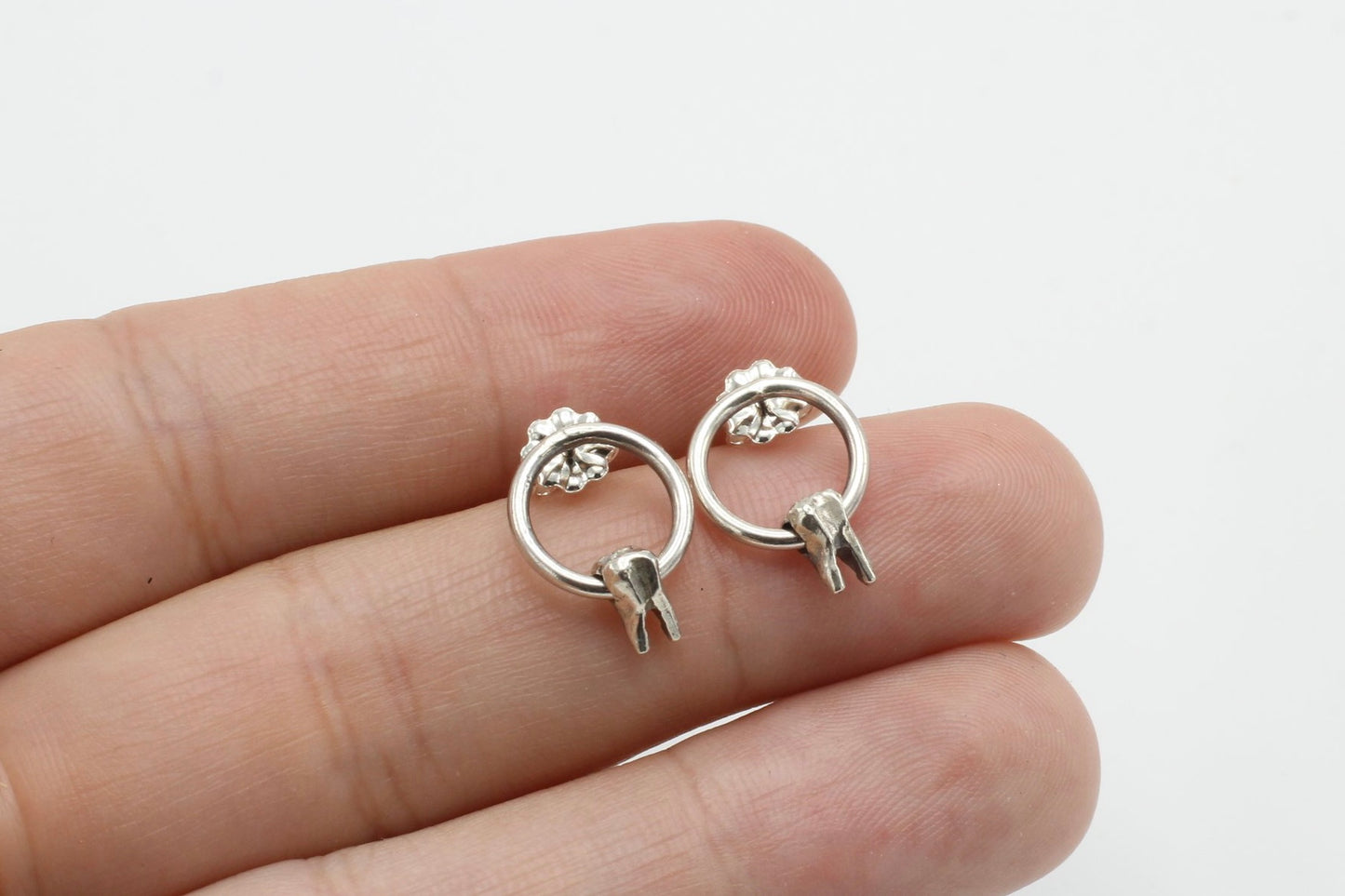 Tiny Teeth Earrings