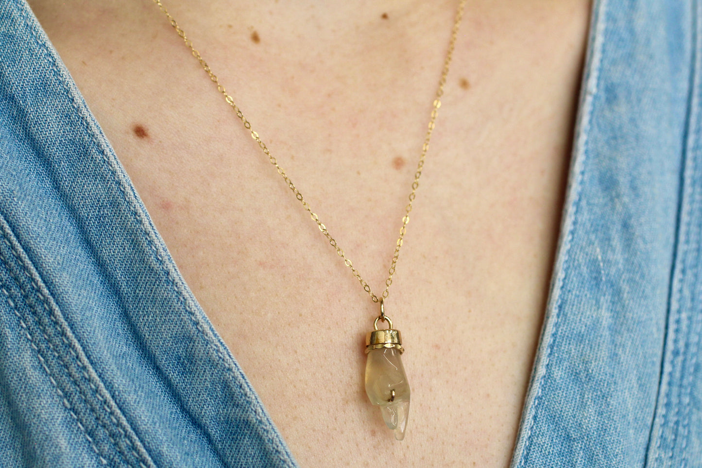 Fingers Crossed Necklace