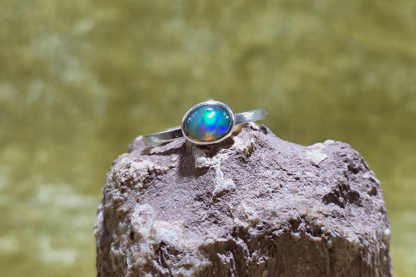 Ethiopian Opal Ring 2