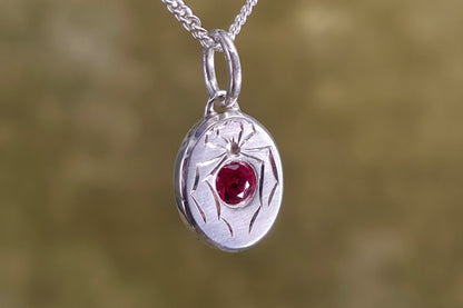 Pomegranate Sapphire Spider