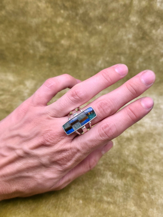 Stone Mosaic Ring 3