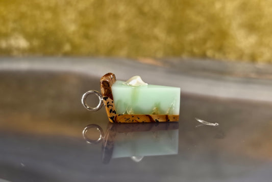 Key Lime Pie Necklace