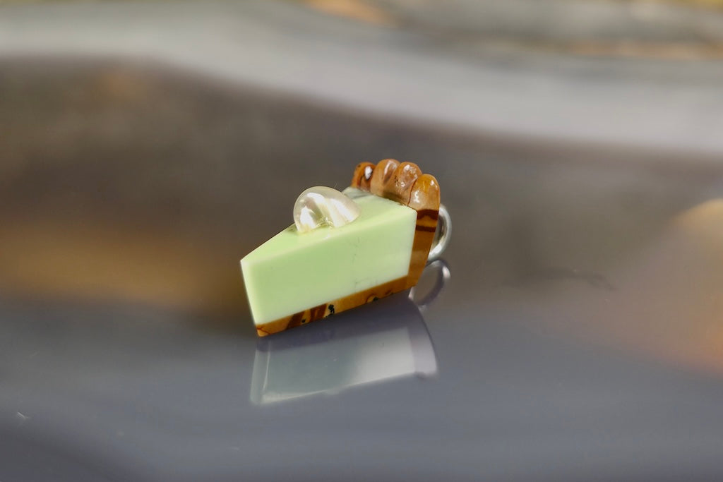 Key Lime Pie Necklace