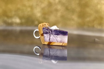 Blueberry Cheesecake Necklace