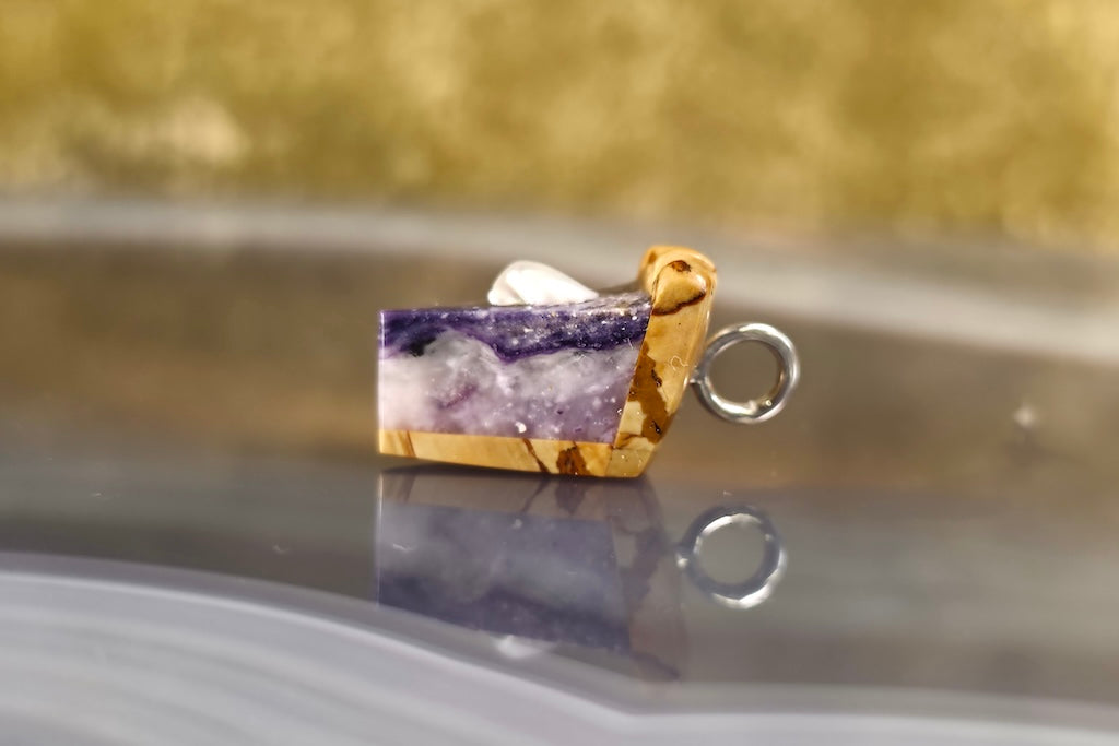 Blueberry Cheesecake Necklace