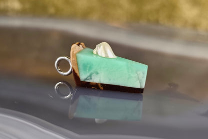 Key Lime Pie Necklace