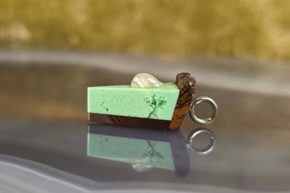 Key Lime Pie Necklace