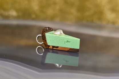 Key Lime Pie Necklace