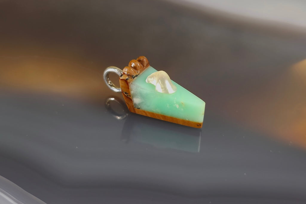 Key Lime Pie Necklace