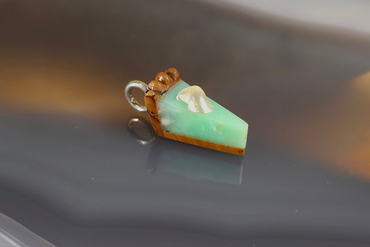 Key Lime Pie Necklace