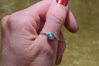 Ethiopian Opal Ring 2