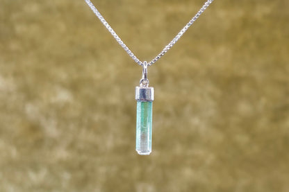 Raw Tourmaline Necklace
