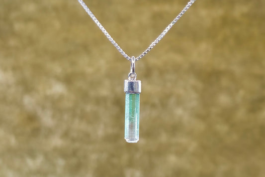 Raw Tourmaline Necklace
