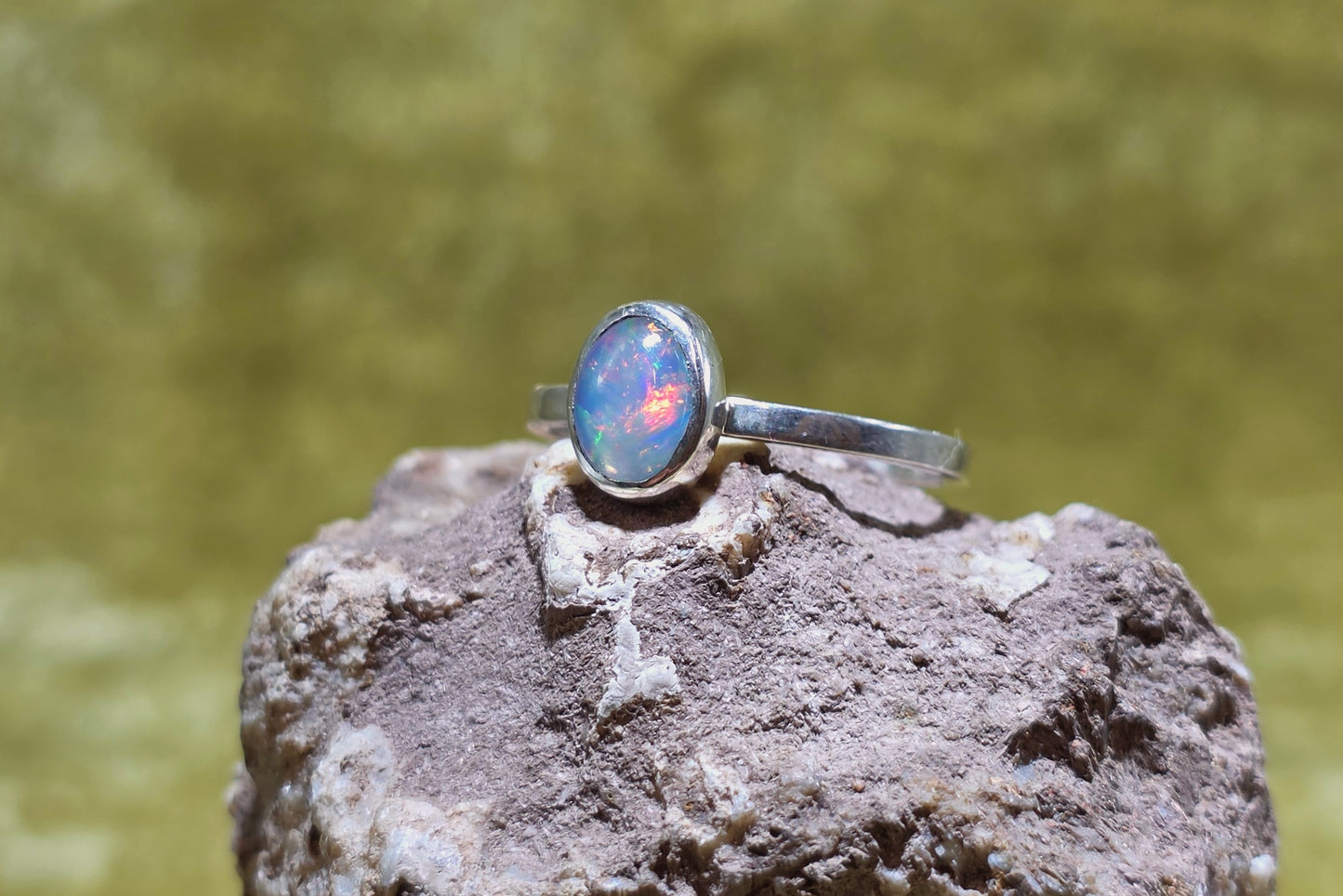 Ethiopian Opal Ring 1