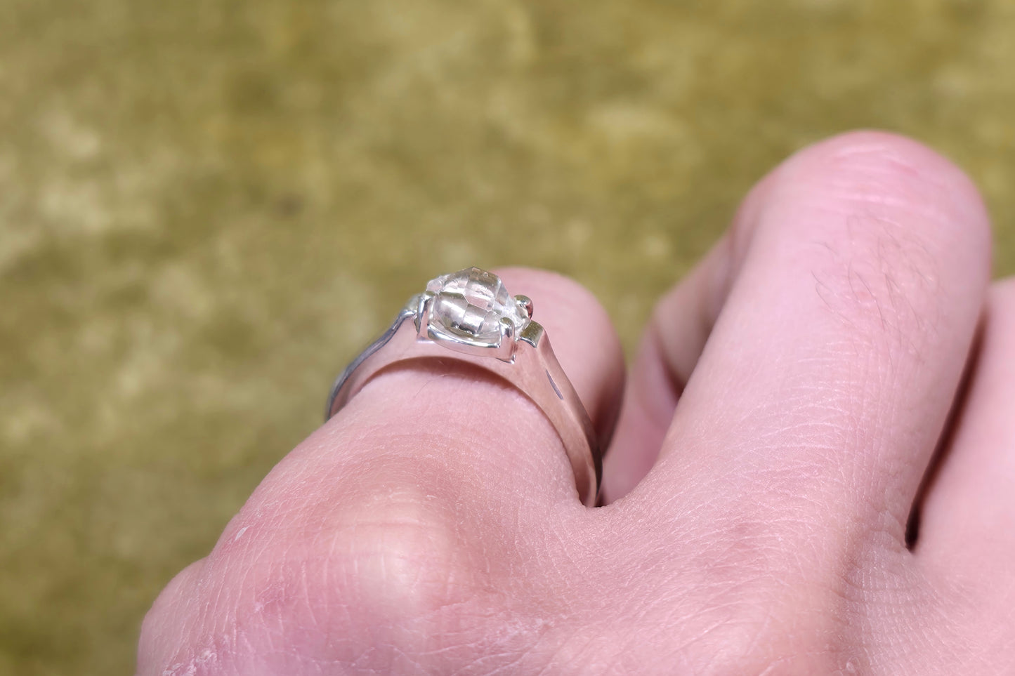 Herkimer Diamond Ring