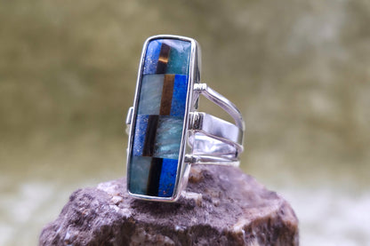 Stone Mosaic Ring 3