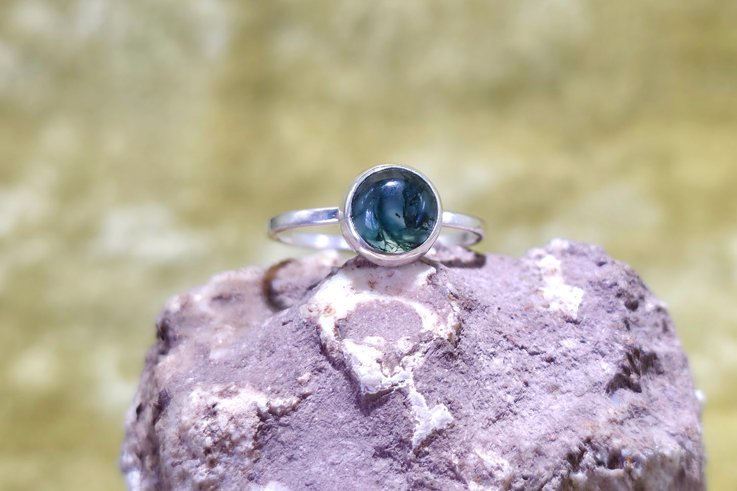 Moss Agate Stacker