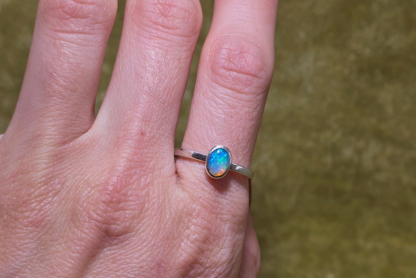 Ethiopian Opal Ring 4