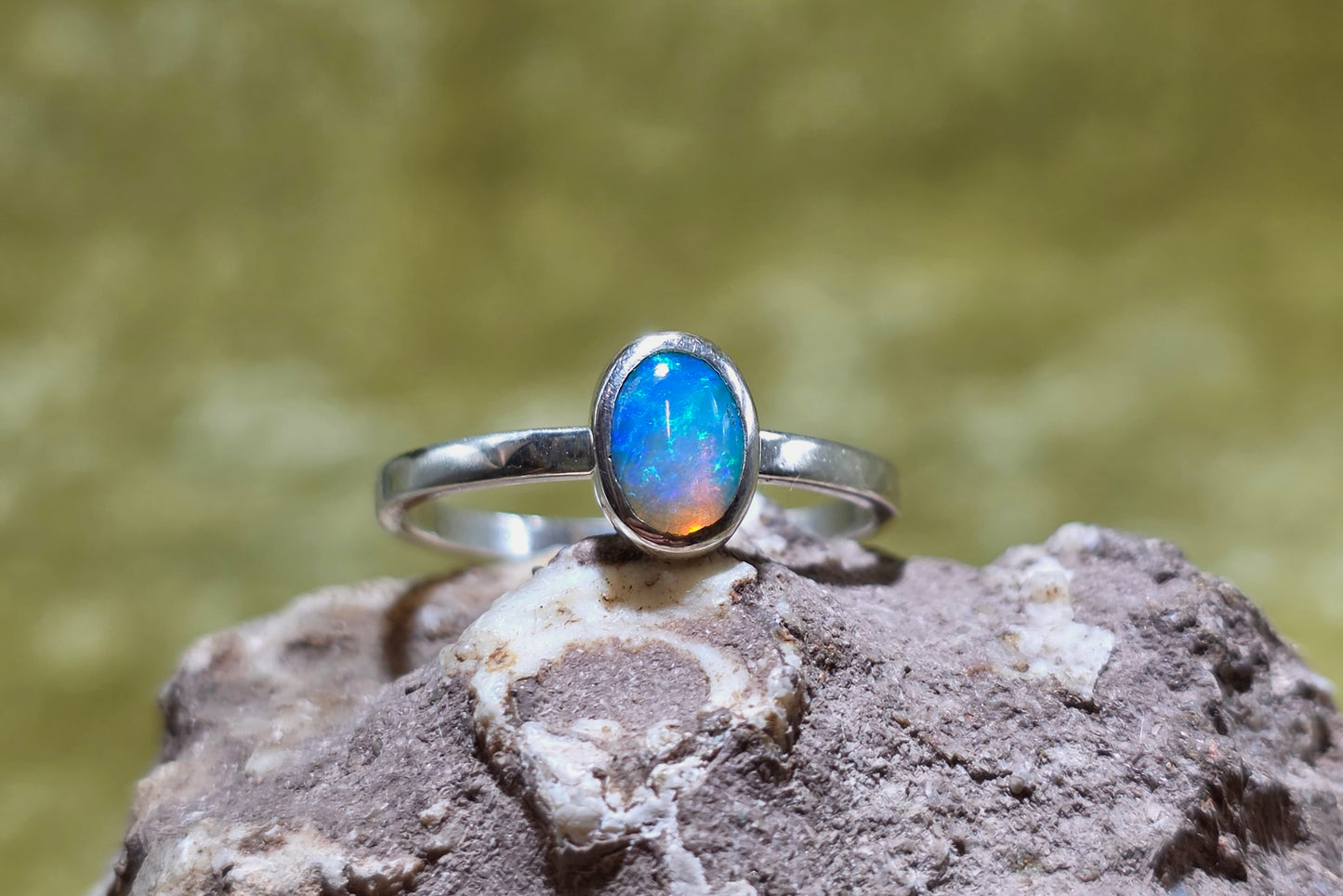 Ethiopian Opal Ring 4