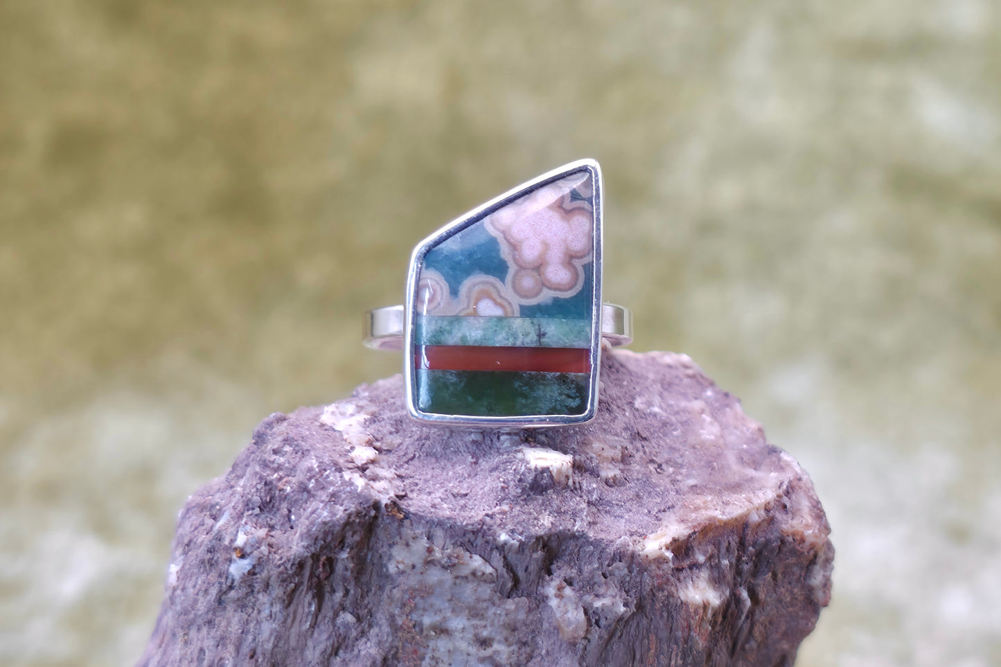 Stone Mosaic Ring