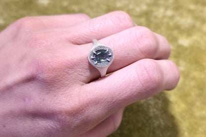 Moss Agate Ring