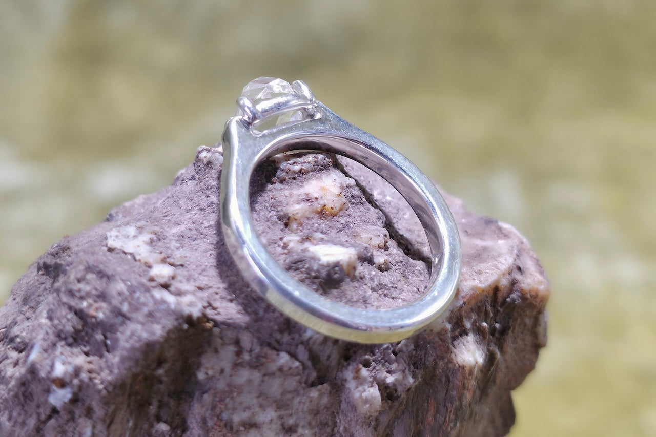Herkimer Diamond Ring