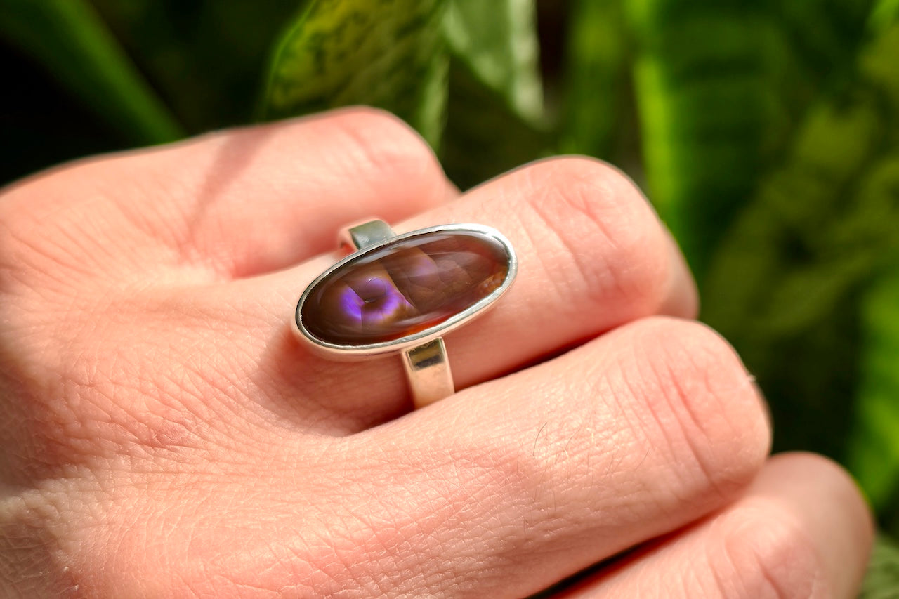 Fire Agate Ring