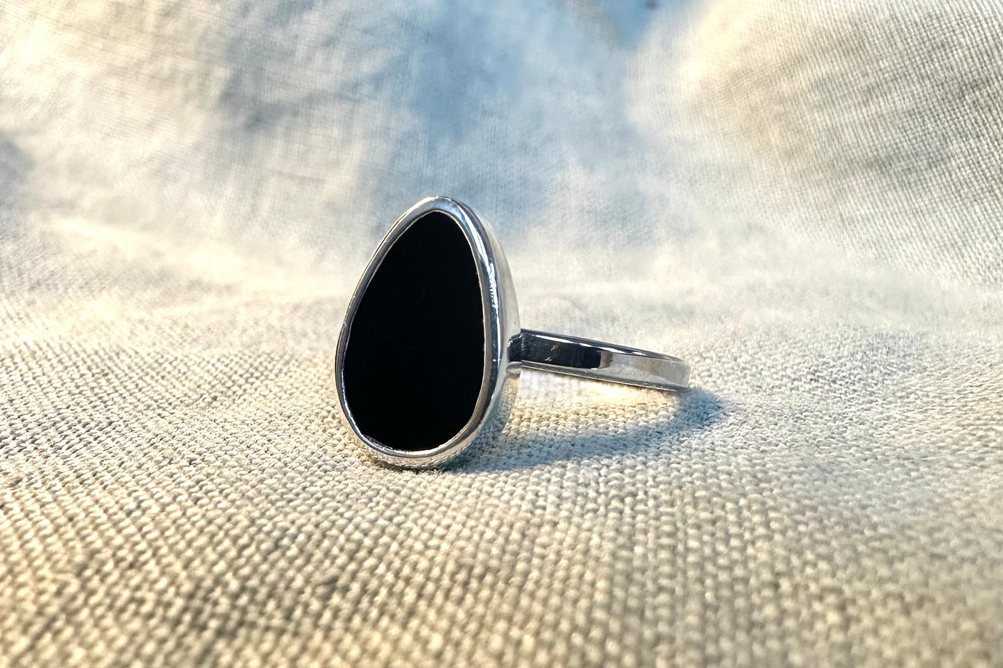 Black Onyx Void Ring