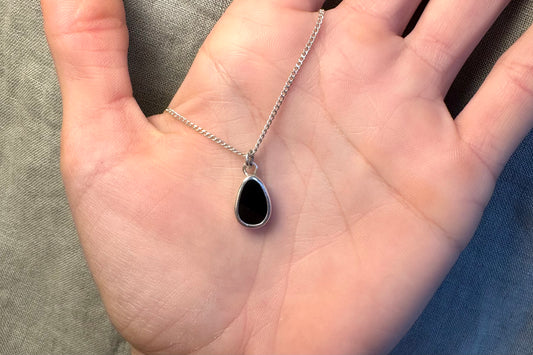 Black Onyx Void Necklace