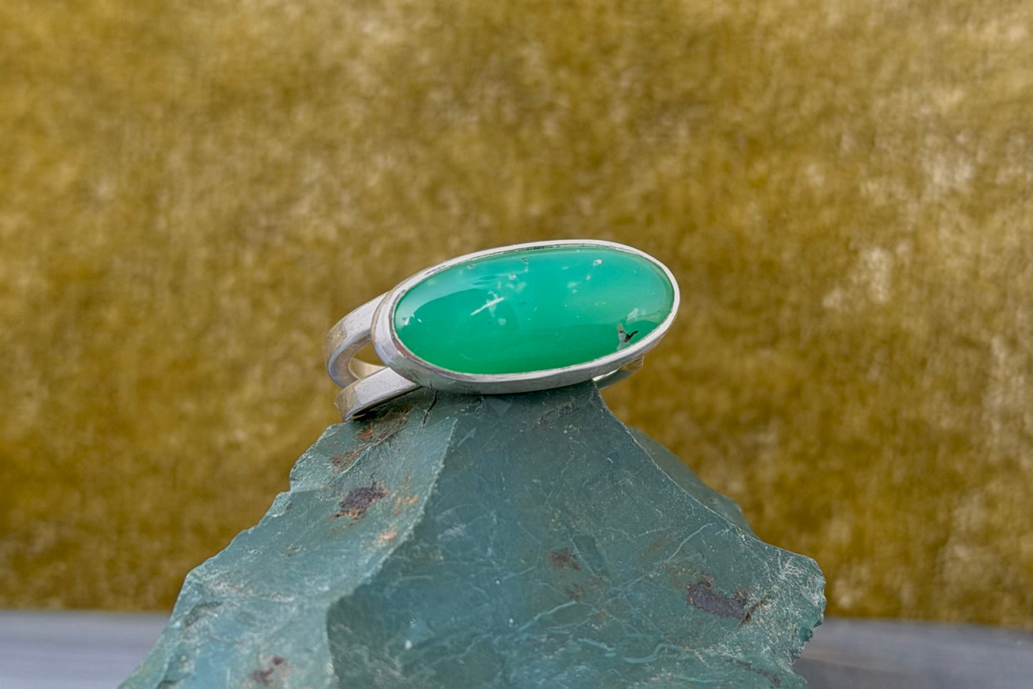 Chrysoprase Ring