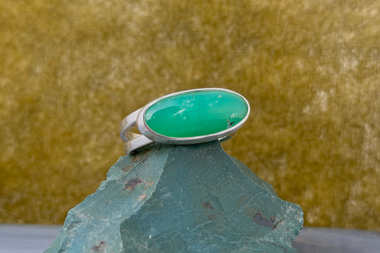 Chrysoprase Ring