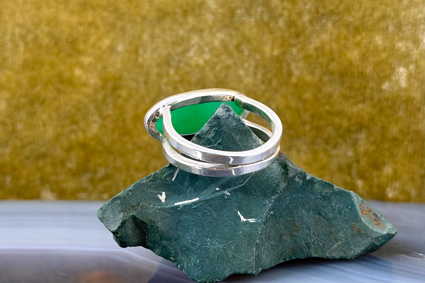 Chrysoprase Ring