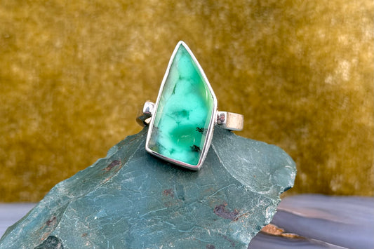 Chrysoprase Ring