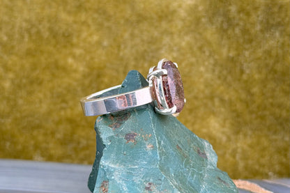 Super Seven Quartz Ring
