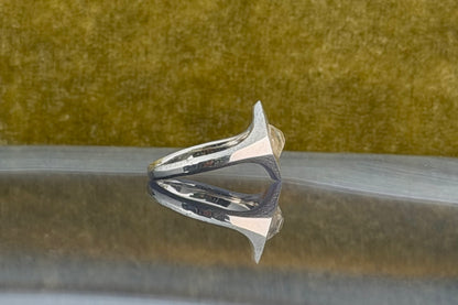 Herkimer Diamond Signet Ring