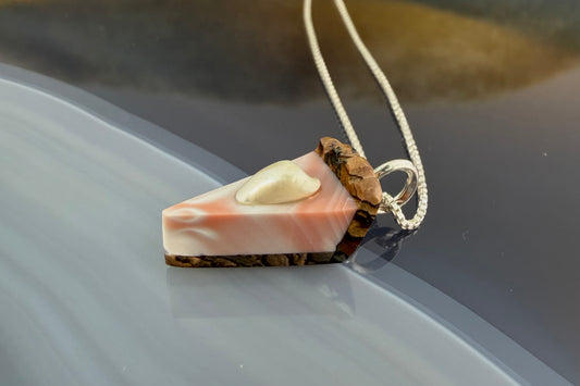Pink Pie Necklace
