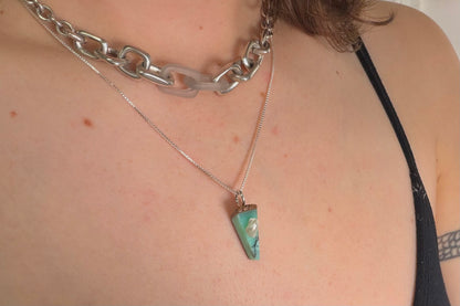 Key Lime Pie Necklace