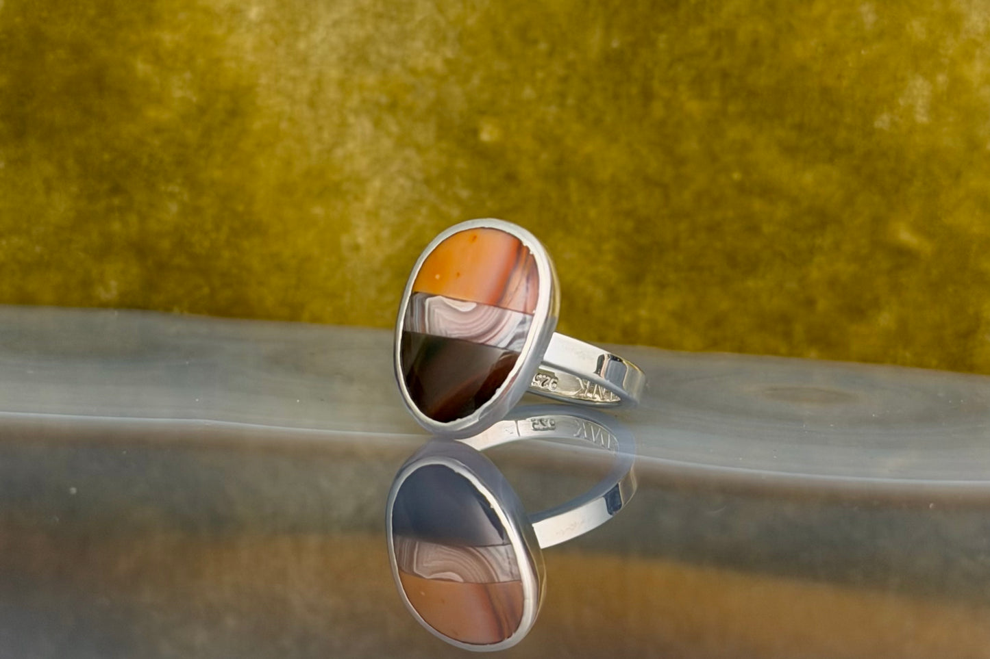Egg Mosaic Ring