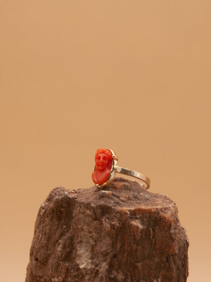 Coral Queen Ring