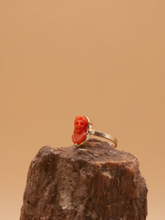 Coral Queen Ring